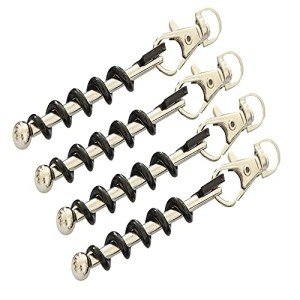 Portable Multi-Tool Corkscrew Keychain Set of 4