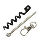 Portable Multi-Tool Corkscrew Keychain Set of 4