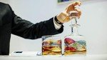 Hand-Painted Crystal Whisky Decanter – Unique Gift