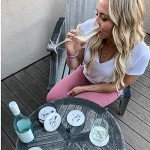 Funny Wine Coaster Set with Holder - 6 Pieces