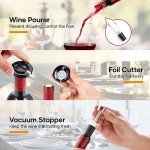 Rechargeable Electric Wine Opener with Foil Cutter