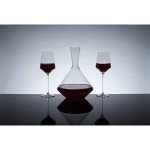 Viski Angled Glass Wine Decanter, 60oz