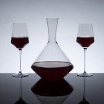 Viski Angled Glass Wine Decanter, 60oz