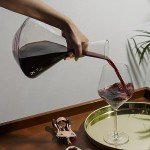 Viski Angled Glass Wine Decanter, 60oz