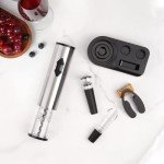 Electric Wine Opener Set with Foil Cutter & Aerator