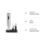 Electric Wine Opener Set with Foil Cutter & Aerator