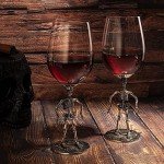 Skeleton Wine Glass Set - Perfect for Halloween Parties