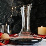 XL Hand Blown Wine Decanter with Accessories