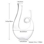 NUTRIUPS Lead-Free Swan Wine Decanter 1.7L