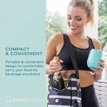 Insulated Wine Tote with Glasses & Pouch