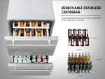 24" Dual Zone Outdoor Wine Refrigerator