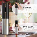 Rechargeable Electric Wine Opener with Foil Cutter