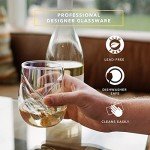 Iridescent Stemless Wine Glass Set - 2 Pack