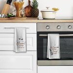 Funny Wine-Themed Kitchen Towels - 2 Pack
