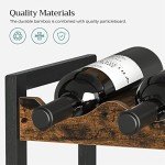 3-Tier Bamboo Wine Rack for 12 Bottles
