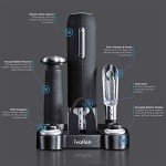 Electric Wine Opener Gift Set with Accessories