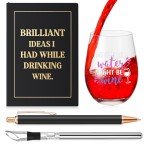 Elegant Wine Gifts Set with Notebook and Chiller