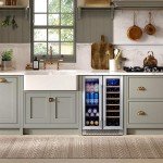 Yeego 24-Inch Dual Zone Wine Cooler Cabinet