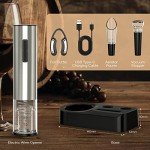 Crenova 6-in-1 Electric Wine Opener Set