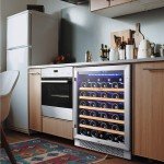 Yeego 24” Freestanding Wine Refrigerator for 52 Bottles