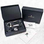 Luxury Corkscrew Set with Accessories and Stand