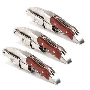 Waiter's Corkscrew Wine Key - Set of 3