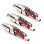 Waiter's Corkscrew Wine Key - Set of 3