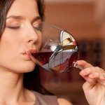 Elegant Wine Glasses Gift Set for Women