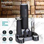 Electric Wine Opener Gift Set with Accessories