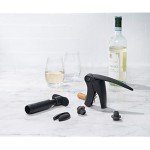 Le Creuset Black/Grey 5-Piece Wine Tool Set