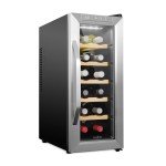 Ivation 12-Bottle Freestanding Wine Cooler