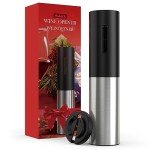Rechargeable Electric Wine Opener with Foil Cutter