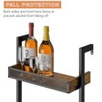 Freestanding 5-Tier Wine Rack for 50 Bottles