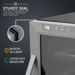 Ivation 12-Bottle Freestanding Wine Cooler