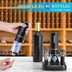 Moocoo Cordless Electric Wine Opener Set