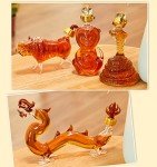 Zodiac Decanter Set - 12 Mini Animal Carafes