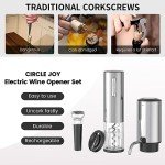 Electric Wine Opener Set - 4-in-1 Gift