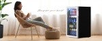 Yeego Freestanding Beverage Refrigerator for 120 Cans