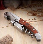 Rosewood Handle Corkscrew Set for Bartenders - 3 Pack