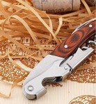 Rosewood Handle Corkscrew Set for Bartenders - 3 Pack