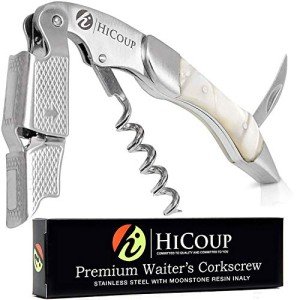 Hicoup Professional Wine Opener with Foil Cutter