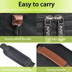 Insulated 4 Bottle Wine Tote Carrier Bag