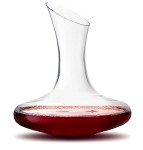JoyJolt Lancia Hand Blown Crystal Wine Decanter