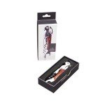 Stylish Dual-Hinged Corkscrew with Foil Cutter