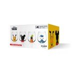 Mickey Mouse Stemless Wine Tumblers Set of 4