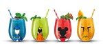 Mickey Mouse Stemless Wine Tumblers Set of 4