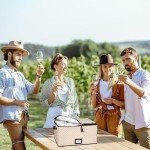 Wine Glass Storage Case for 12 Glasses
