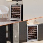 Ca'Lefort 24-Inch Built-In Wine Cooler 54 Bottles