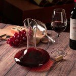 YouYah Lead-Free Crystal Wine Decanter Set