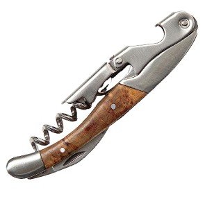 Elegant Wood Handle Corkscrew Wine Opener Set